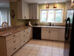 Fully updated kitchen with new cabinets and countertops